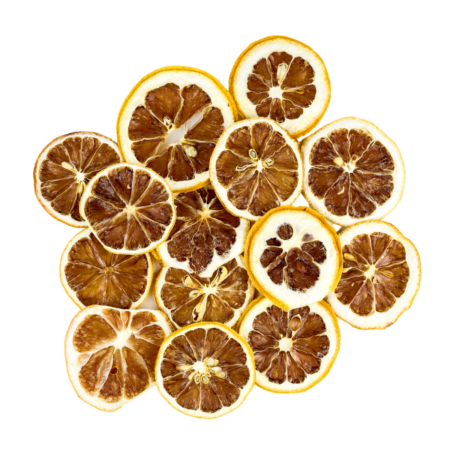 Dehydrated Lemon Garnish
