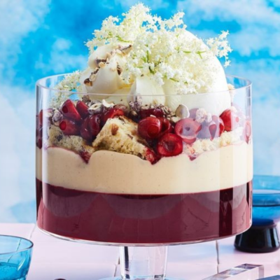 Matt Preston's Cherry & Gin Trifle