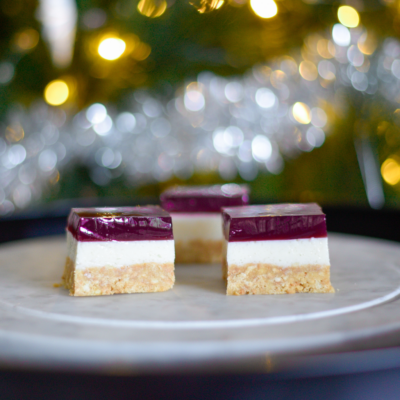 Shiraz Gin Jelly Slice